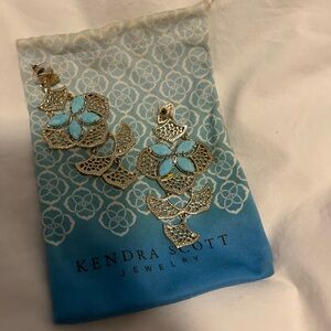 Kendra Scott Turquoise earrings